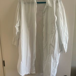 Zara oversized dress shirt